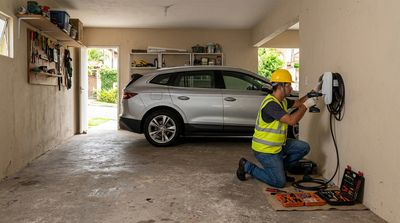 Instalação em Garagem ou Condomínio no Centro, Americana‑SP